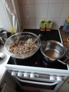 Granola Mixing